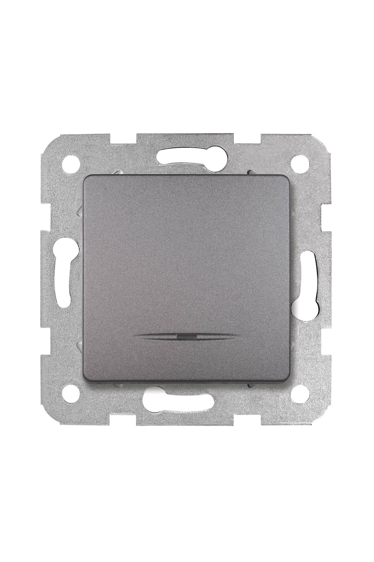 Life Granit Grisi Işıklı Anahtar Çerçevesiz - 90442019