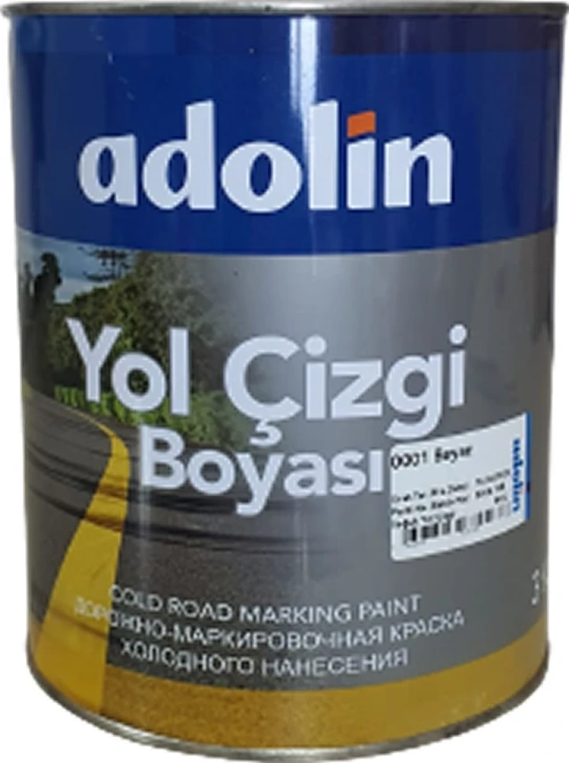 Adolin Yol Çizgi Boyası Beyaz 3kg