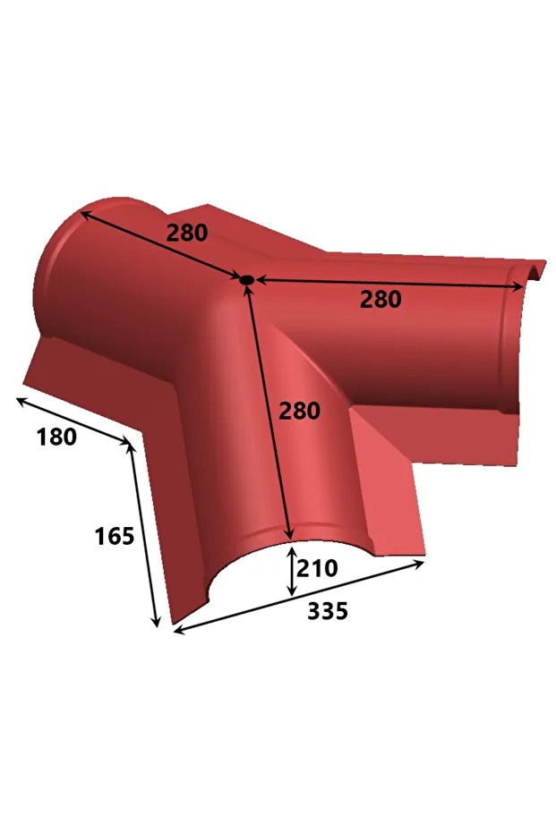 3 Yollu Mahya Pvc-Asa Kiremit Çatı Paneli