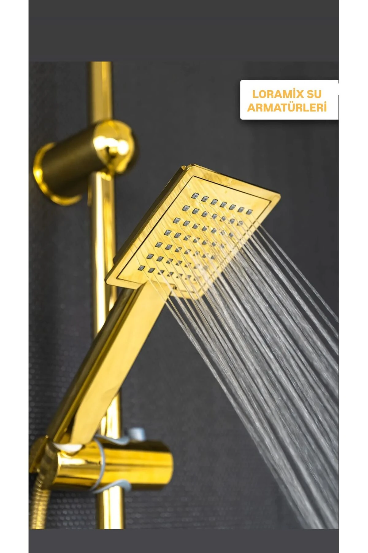 yağmurlama robot duş seti GOLD