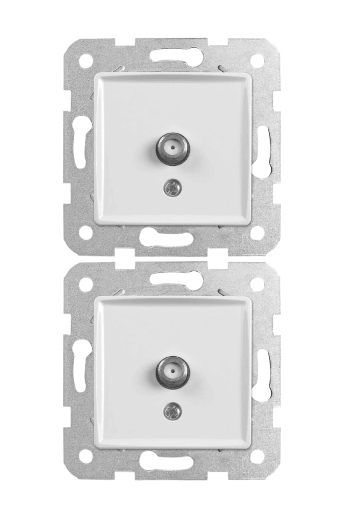 Viko Linnera Uydu Prizi F Konnektörlü Sonlu (Çerçeve Dahil) 90440096 (2 Adet)