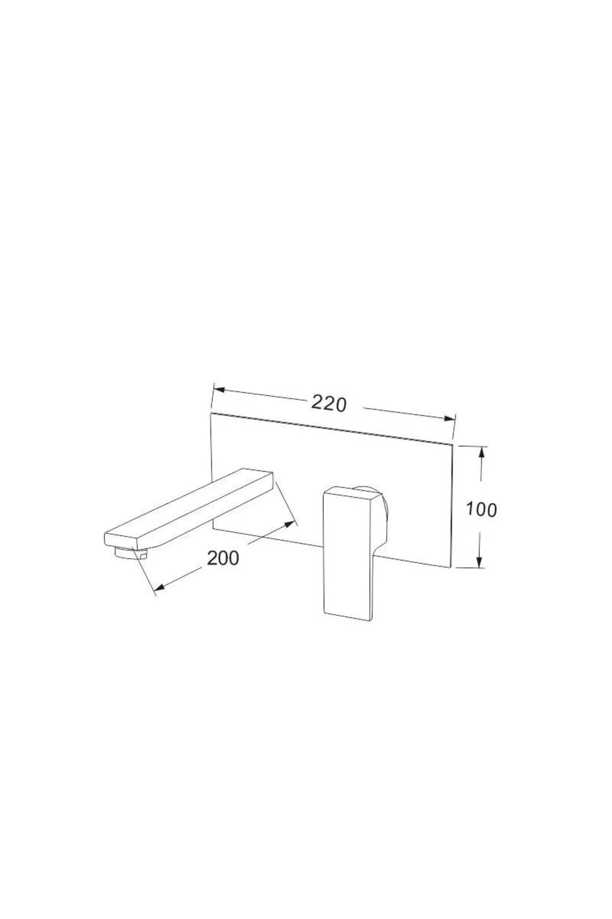 Duvardan Ankastre Lavabo Bataryası Kda103