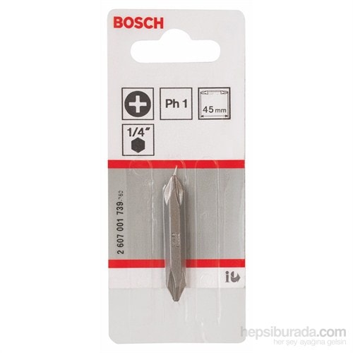 BOSCH - Çift Taraflı Uç - Ph1: Ph1: 45 Mm