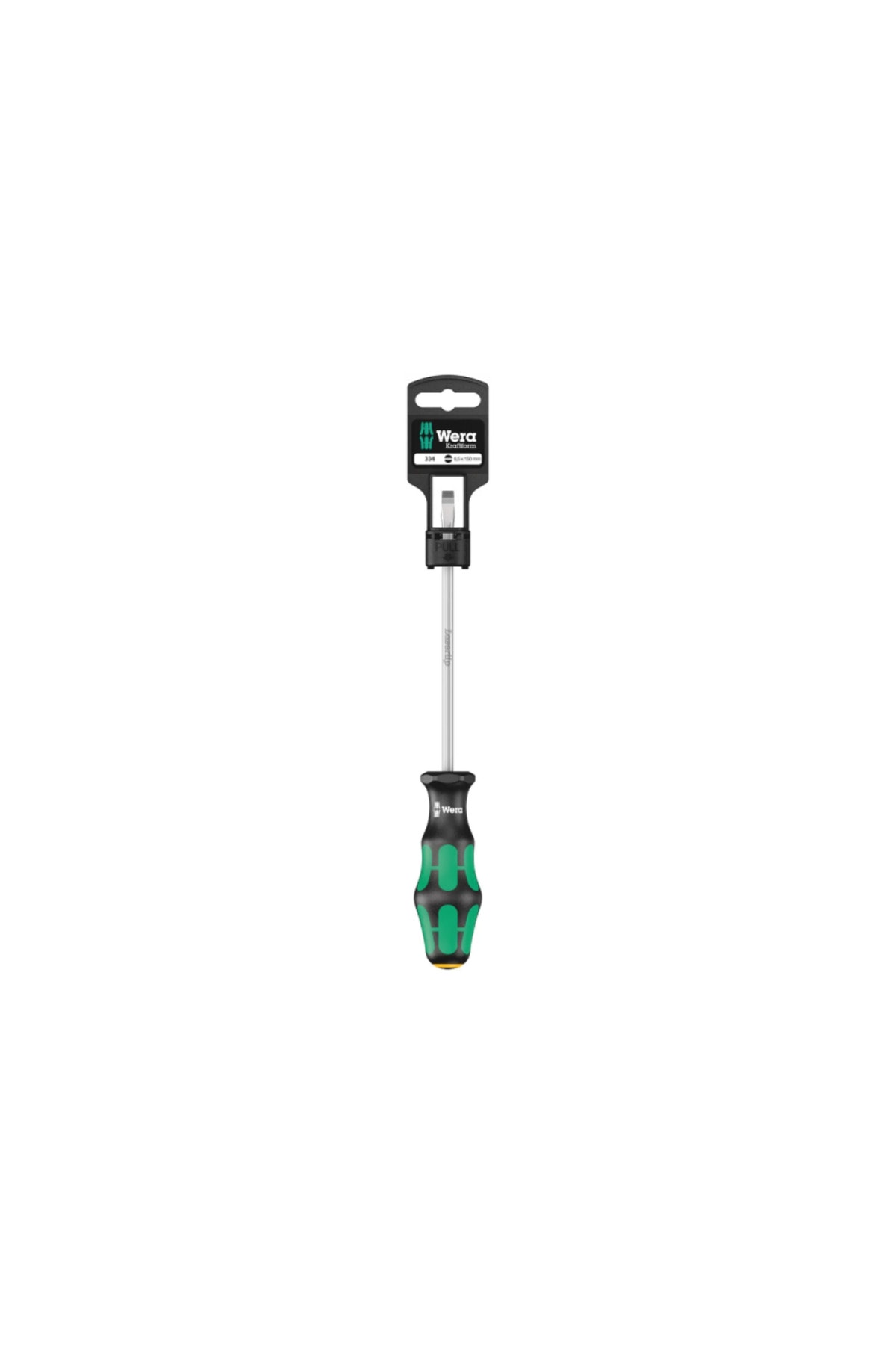 WERA 334 Düz 1,2x6,5x150mm Hang-tag Tornavida 05100030001