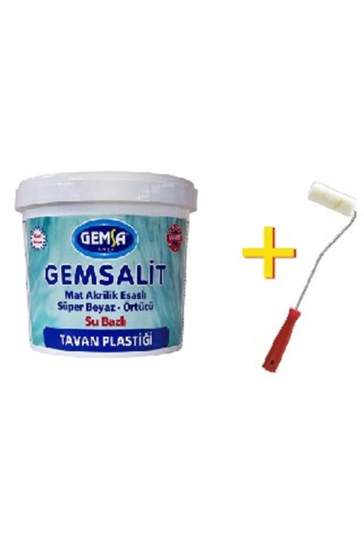 Gemsalit Tavan Boyası Su Bazlı 18 Kg Süper Beyaz