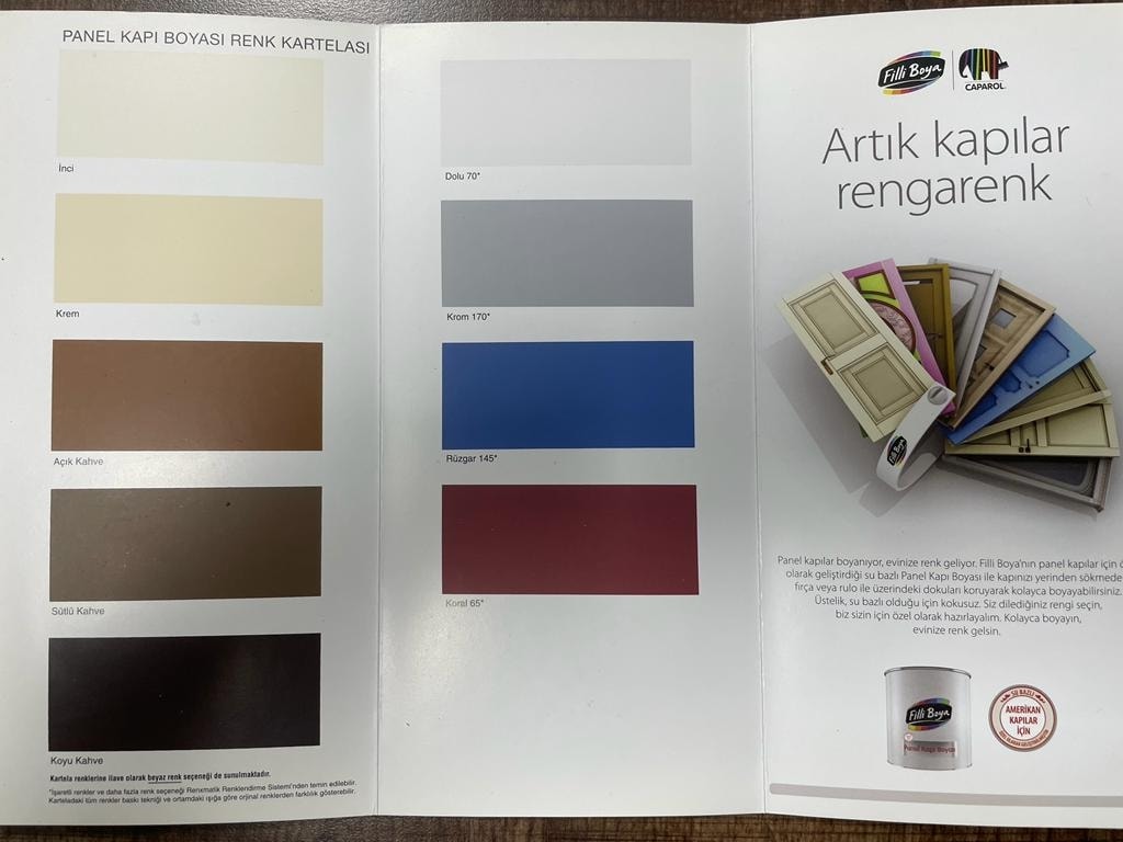 Panel Amerikan Kapı Boyası Beyaz 0.75L