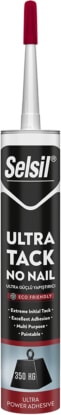 Ultra Tack Hibrit Güçlü Montaj Yapıştırıcı - Kokusuz, UV ve Hava Koşullarına Dayanıklı, 290 ml
