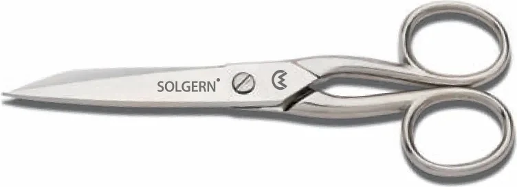 M-218 Sivri Uçlu Iplik Temizleme Makası No: 5,5 Inç / 13,97 cm - Nikel Kaplama