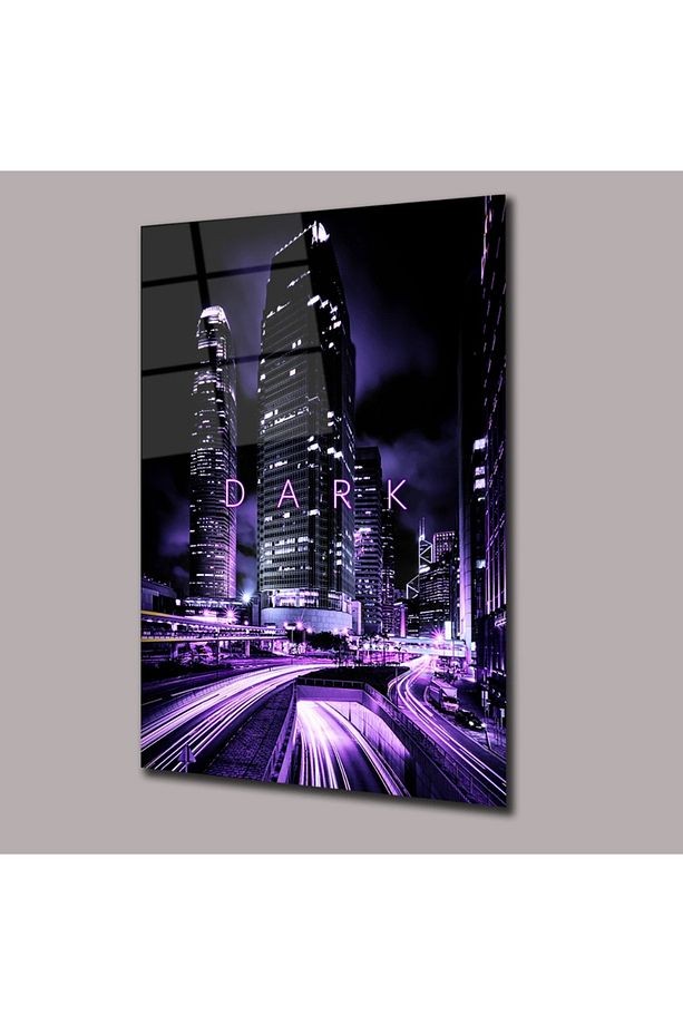 Dark Neon Cam Tablo #PCT0752