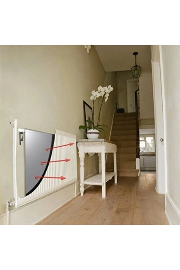 Petek Radyatör Arkası Folyo Plaka Kalorifer Arkalığı Alüminyum Isı Yalıtım Folyosu 100x50 Cm 1 Adet