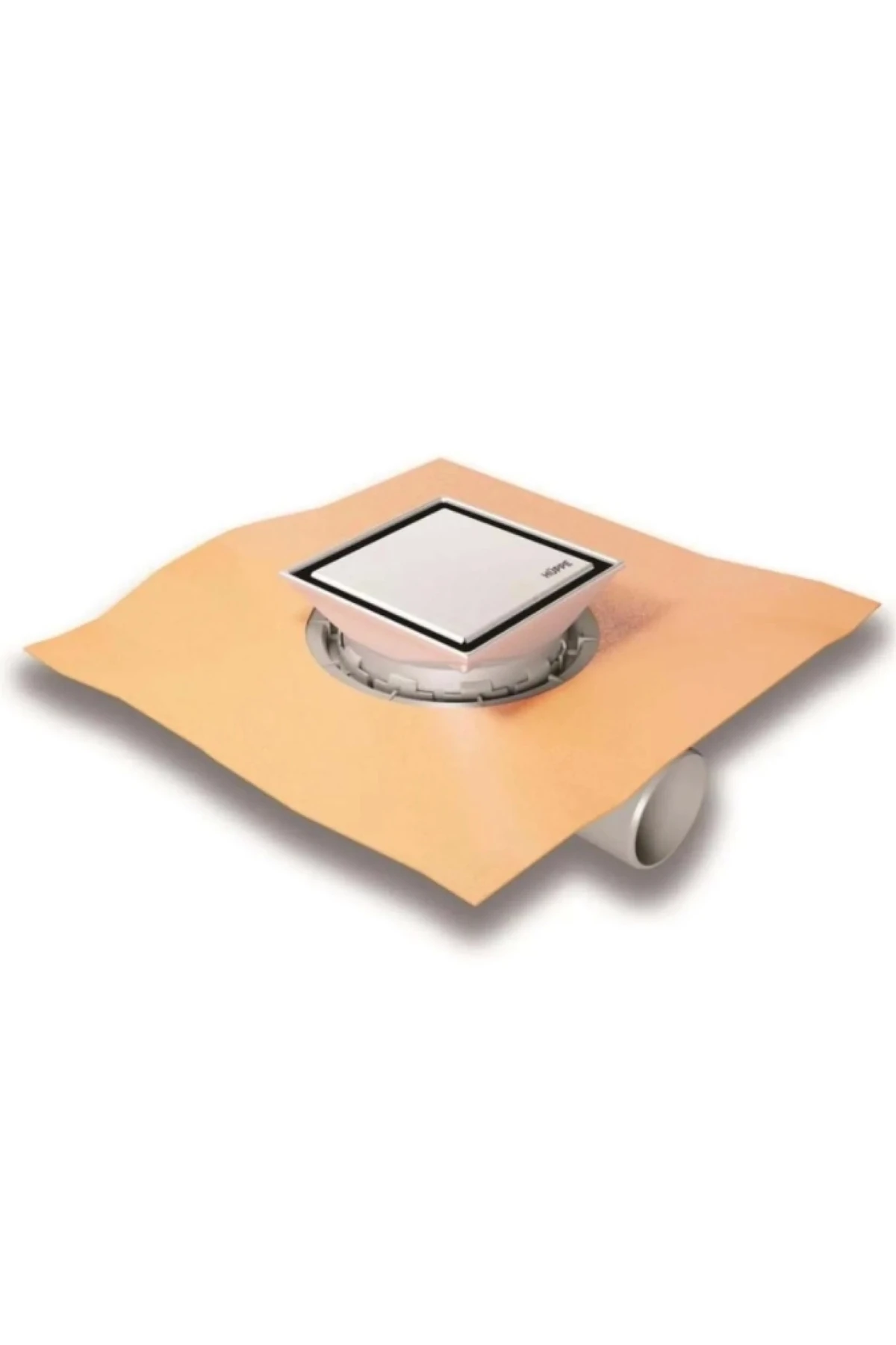 Master V Yalıtımlı Noktasal Su Gideri Mat Satine - Seramik Kaplanabilir