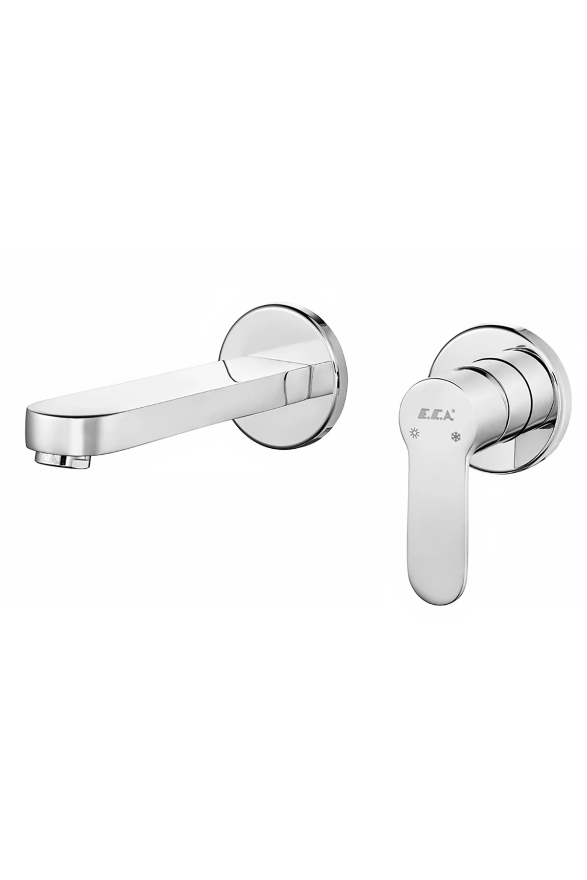 Nita Ankastre Lavabo Batarya Sıva Üstü Çift Rozet