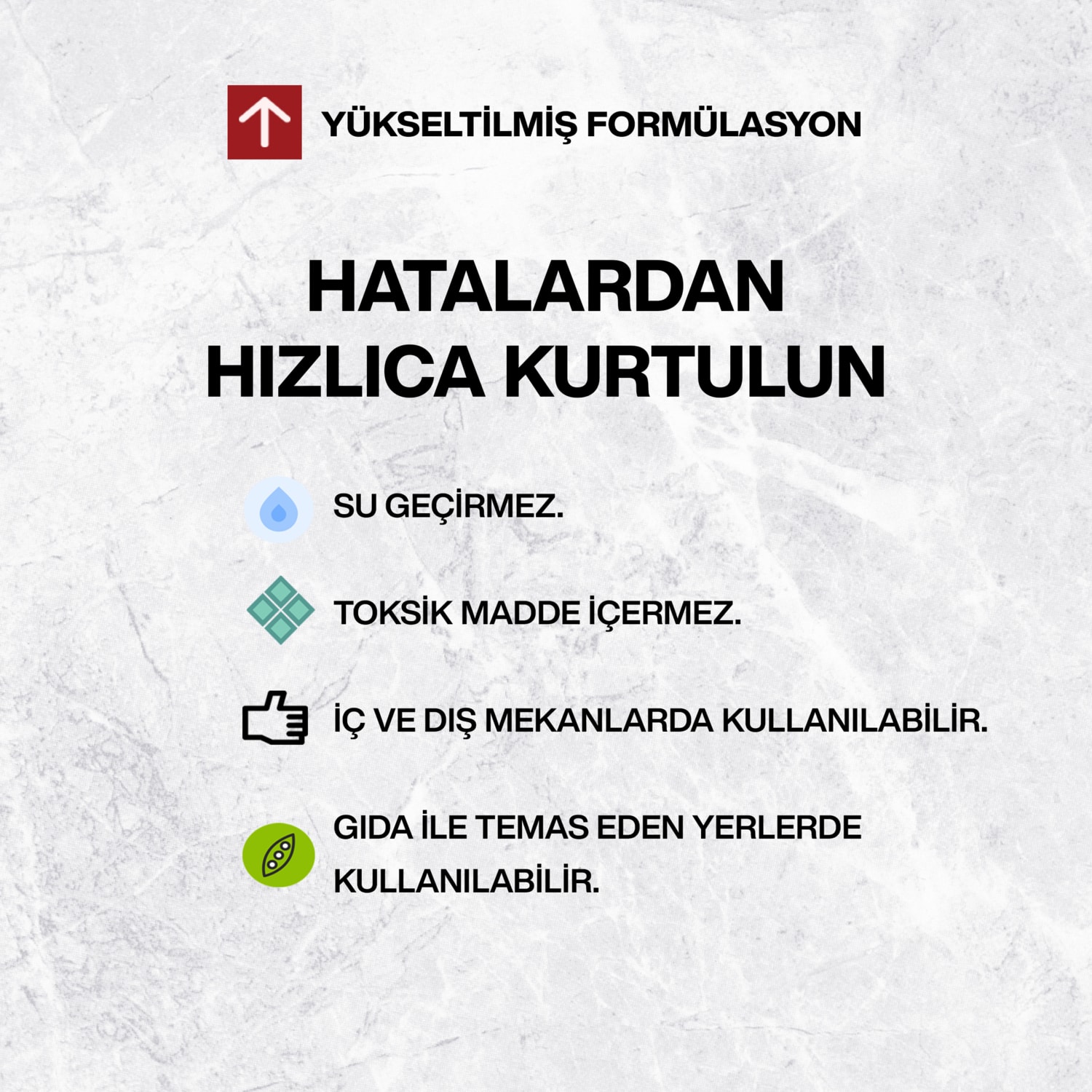 Klozet, Lavabo, Tezgah, Küvet, Jakuzi, Fayans, Porselen Vb. Tamir Kiti 3 Farklı Renk Içerir.