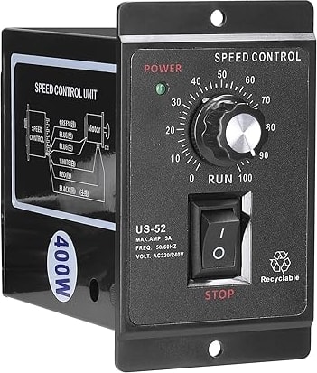 Akım Tek Fazlı Asenkron Motor Elektronik Kademesiz Hız Düzenleme Hız Kontrol Cihazı Doomun