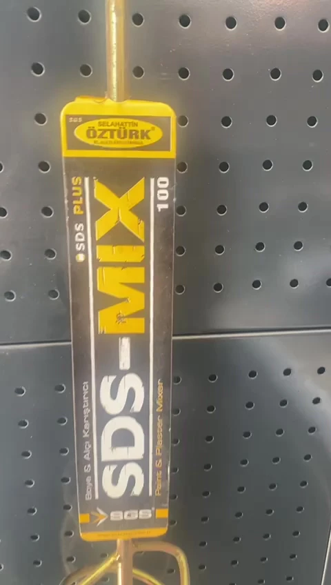 Boya ve alçı karıştırıcı krom 100*500 sgs257