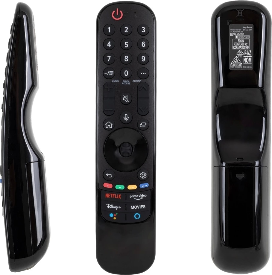 Kl Lg MR21GA AKB76036204 Netflıx-Rakuten Tv-Prıme Vıdeo-Dısney+ Tuşlu Lg Aır Mouse Sihirli Kumanda (4887)