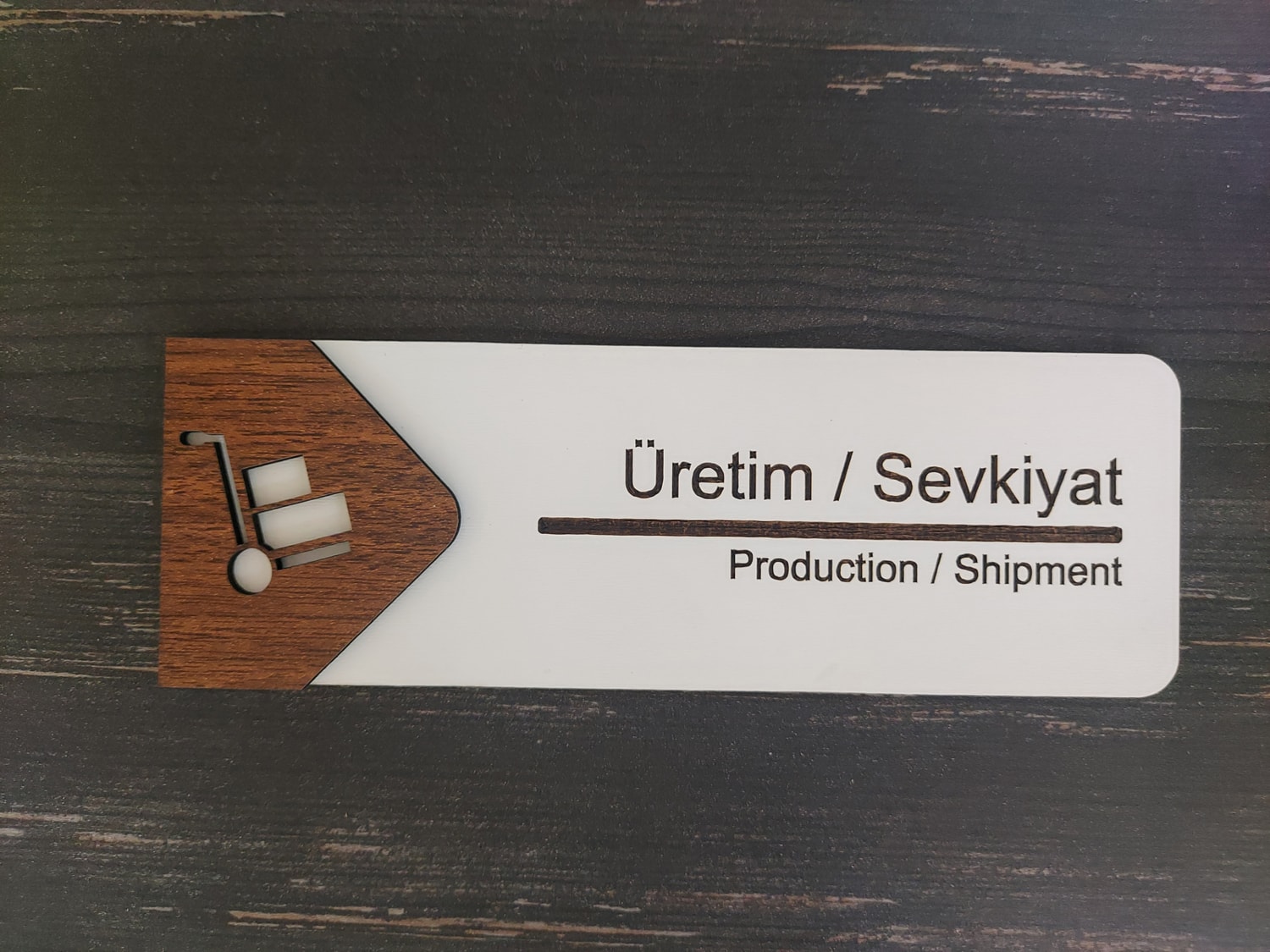 Üretim/sevkiyat Ofis Oda Kapı İsimliği Yönlendirme Tabelası Levhası Kişiselleştirilebilir