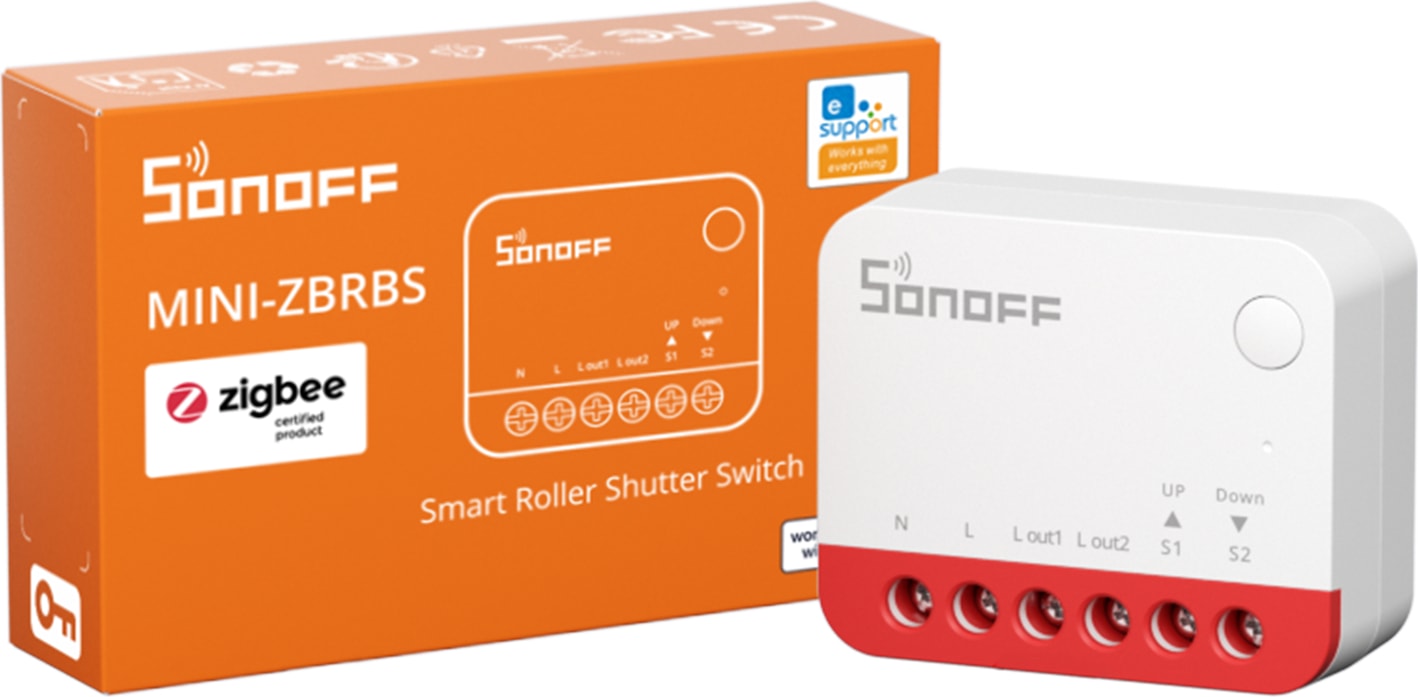 Zigbee Mini-Zbrbs Akıllı Panjur Kontrol Rölesi