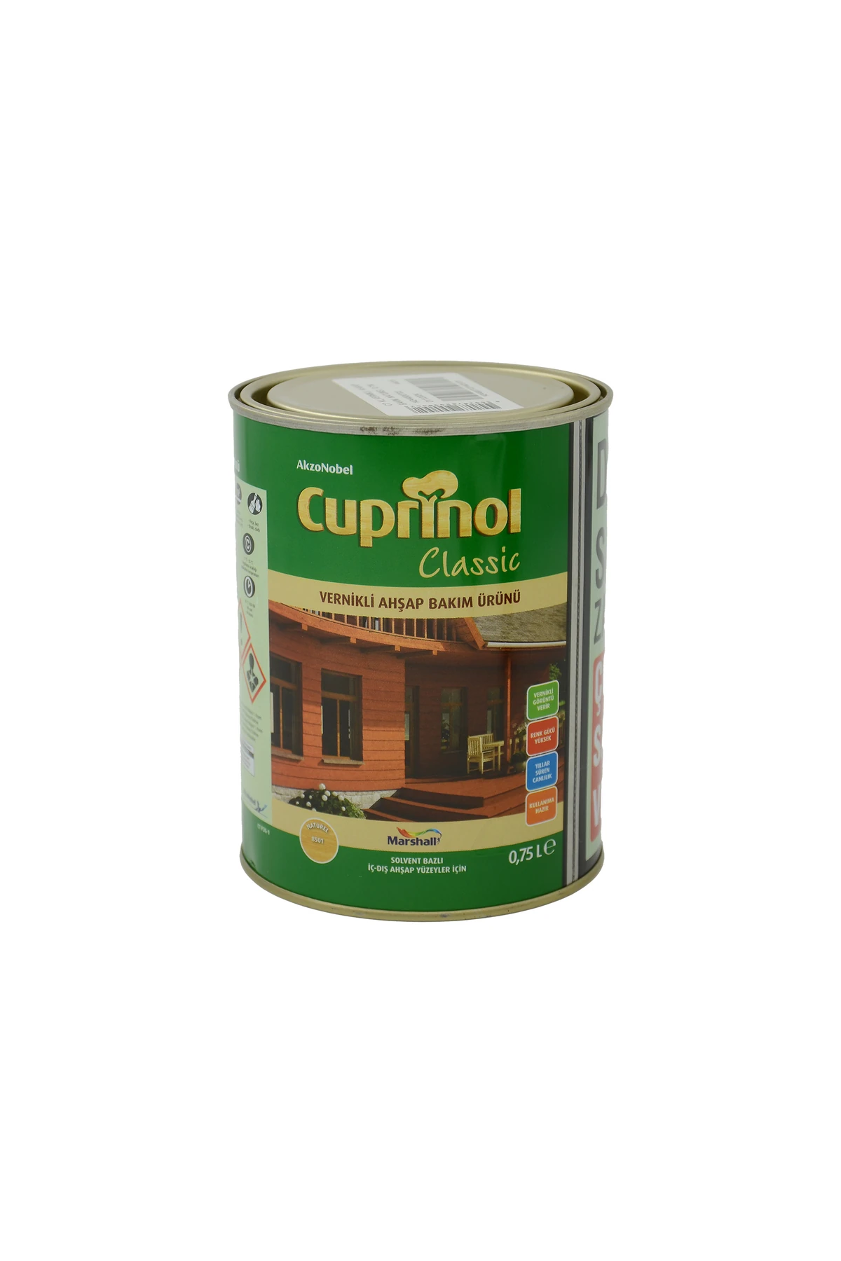 Cuprinol Şeffaf Klasik Vernikli Ahşap Bakım Ürünü 0,75 Lt