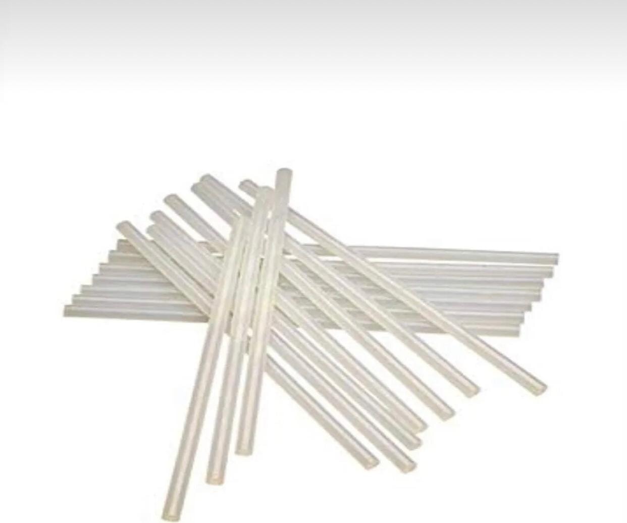 Ince Çubuk Sıcak Silikon Tabancası Mumu (30 Adet) 7x4 mm