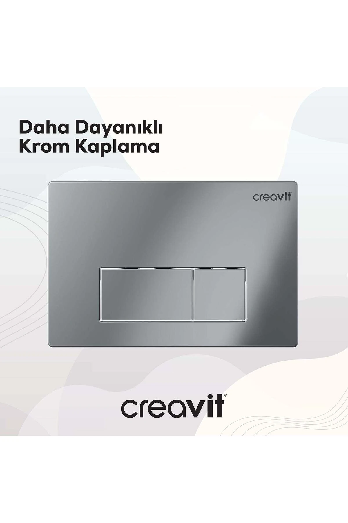 Arc Parlak Krom Kaplama Kumanda Paneli