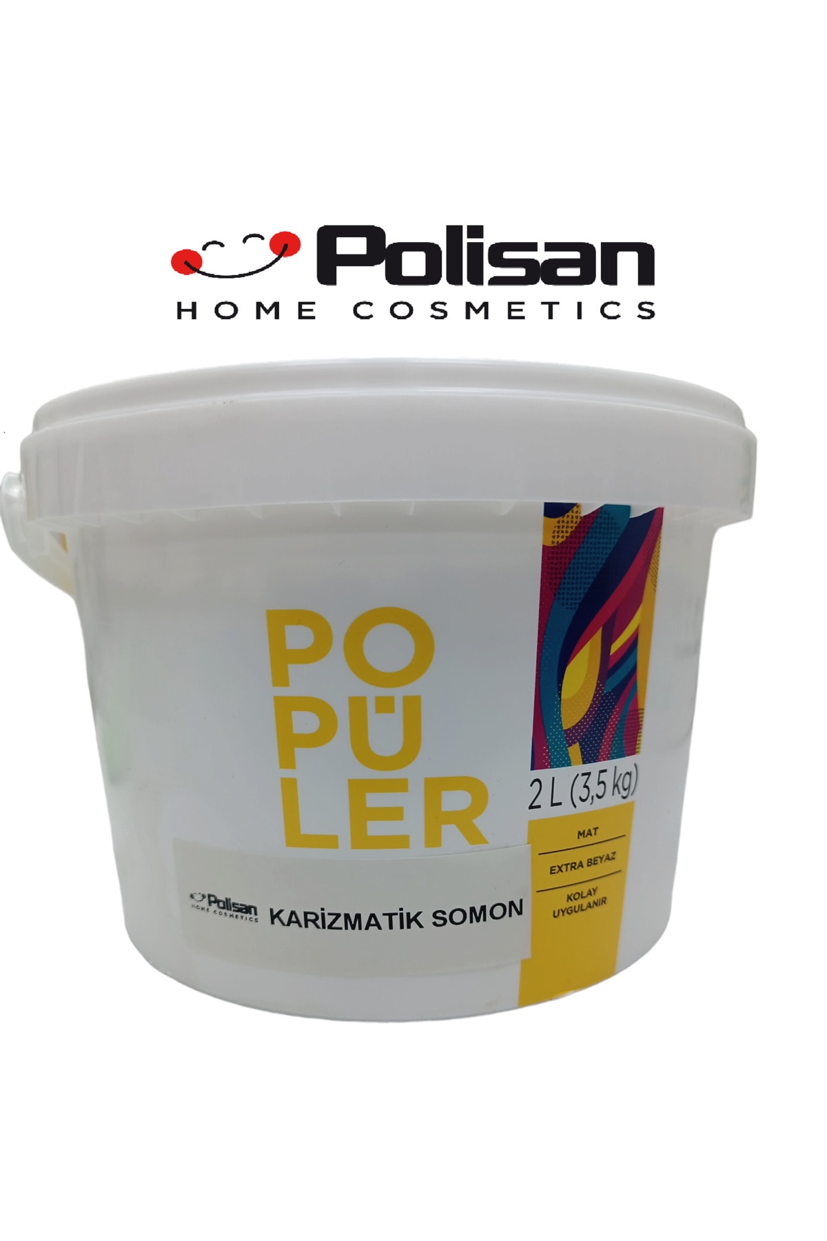 Popüler Ekonomik Fiyatlı İç Cephe Duvar ve Tavan Boyası 3.5 Kg Karizmatik Somon