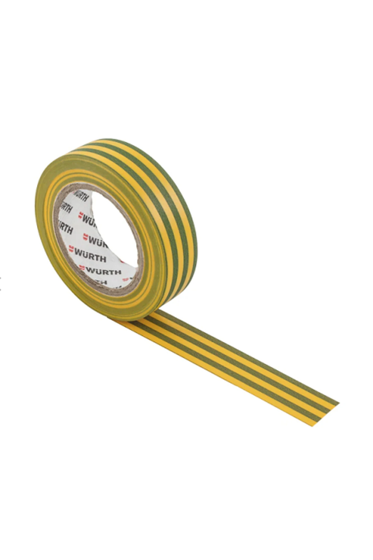 WÜRTH 15MM SARI YEŞİL İZOLE BANT ELEKTRİK BANDI 10MT KANAL BANDI