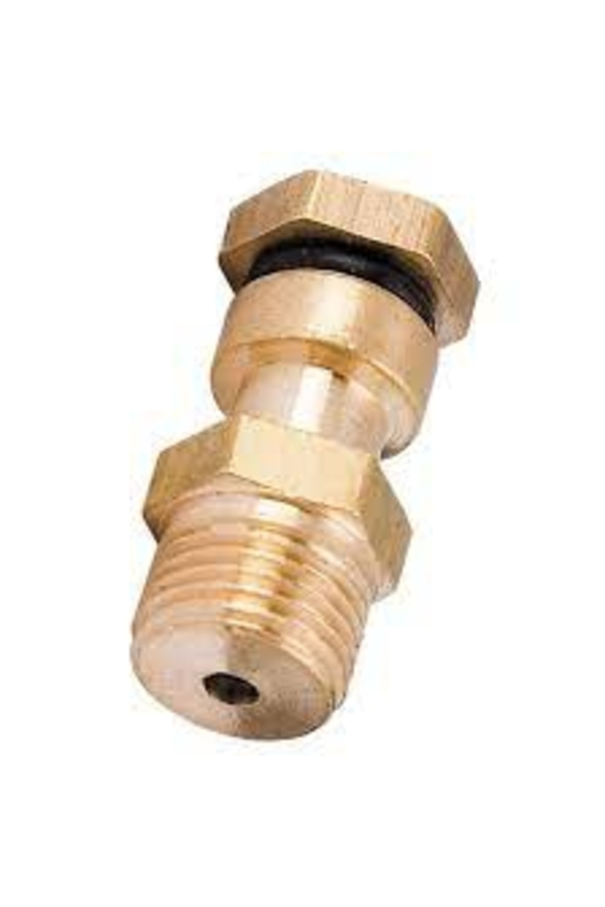 Doğalgaz Dirseği Test Nipeli M10 Demir Kısa