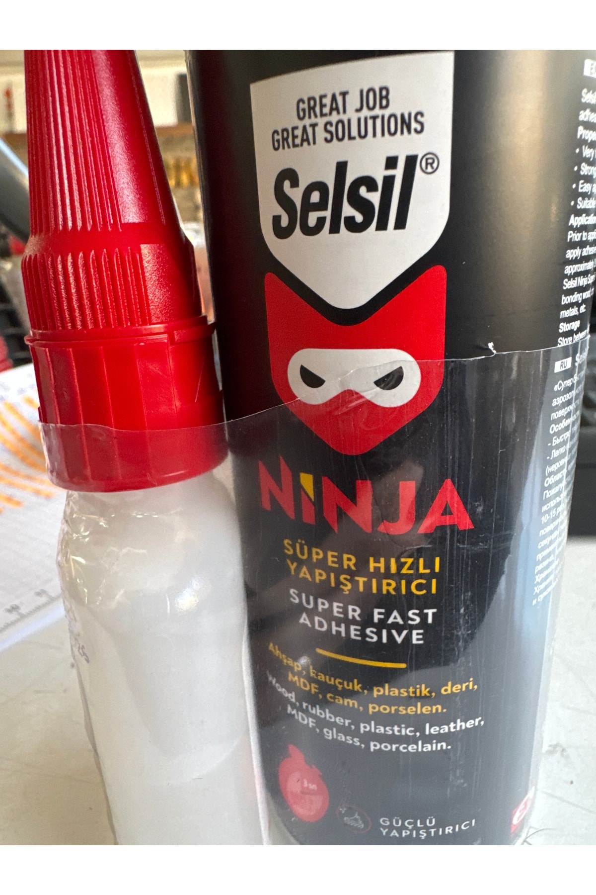 Ninja Süper Hızlı Yapıştırıcı 200ml. - 50gr.