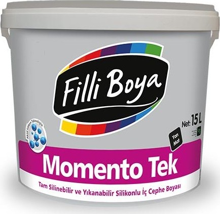 Momento Tek Silikonlu İç Cephe Boya 15 lt Lületaşı