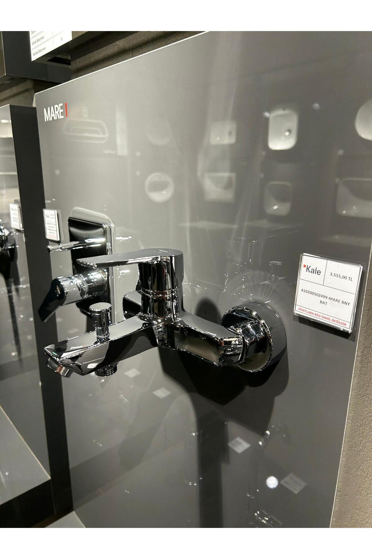 MARE BANYO+DÖNER LAVABO+MUTFAK BATARYASI VE  RAIN ROUND PUSH BUTTON DUŞ BARI