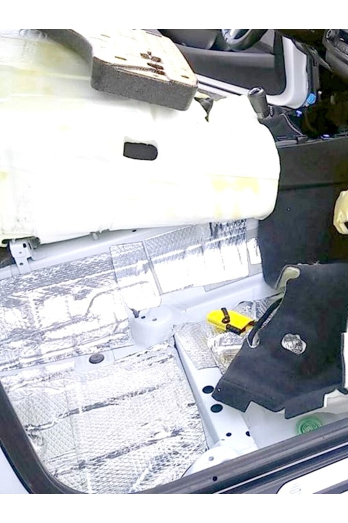 Folyolu Kauçuk Bant 10cmx5mt Isı Ve Ses Izolasyon Bandı Alüminyum Kauçuk Yalıtım Bandı