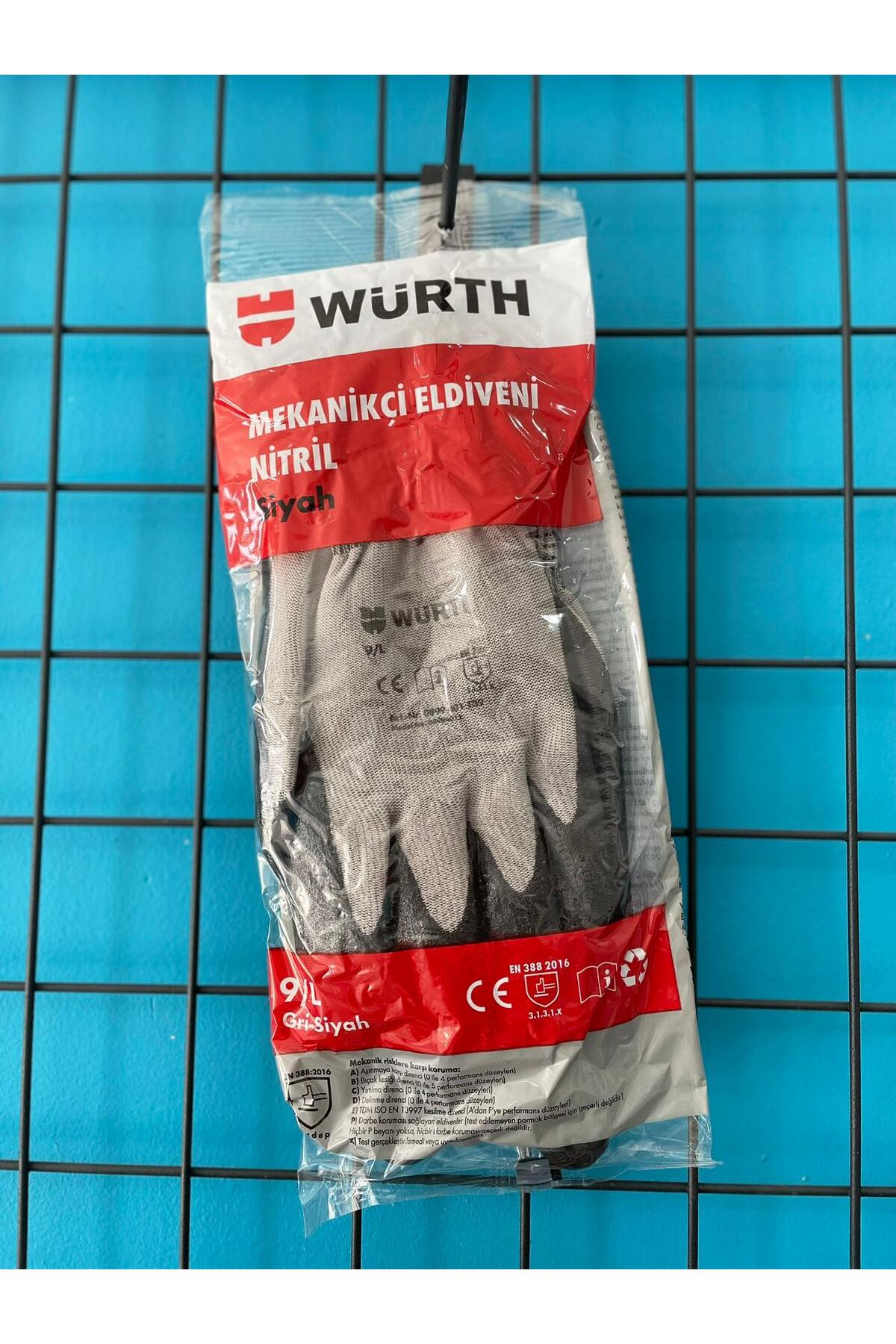 Wurth Is Eldıvenı Sıyah