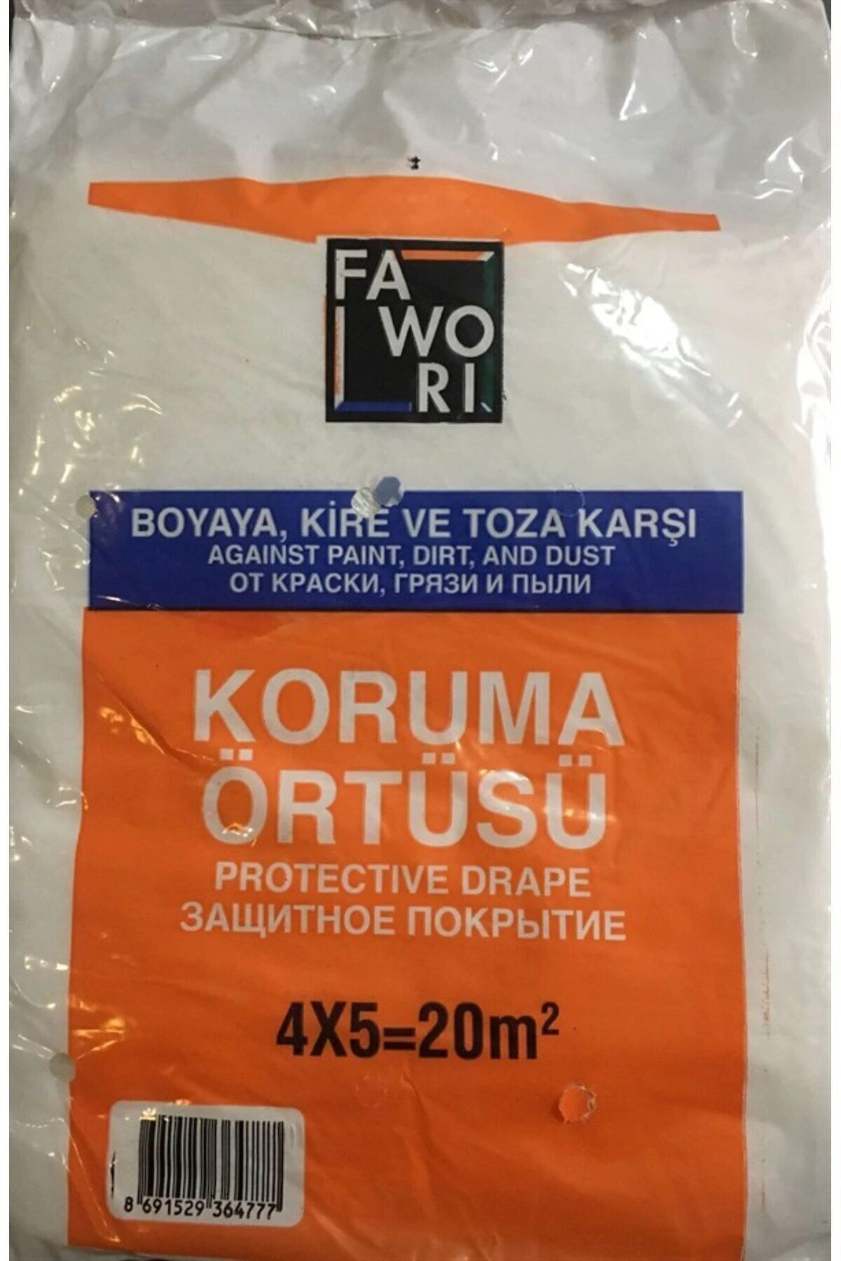 Boya Koruma Örtüsü 20m2