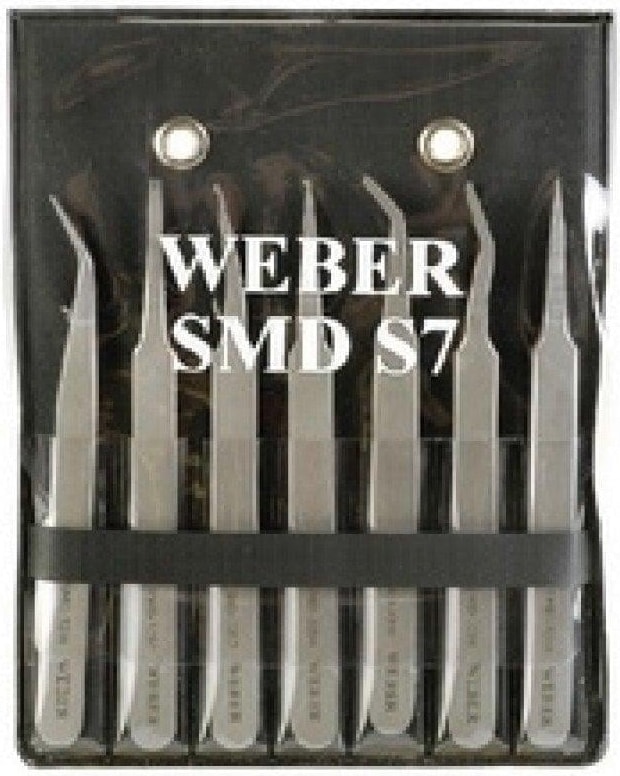 WEBER Smd Set7-2 Cımbız Penset Set 7 Parça