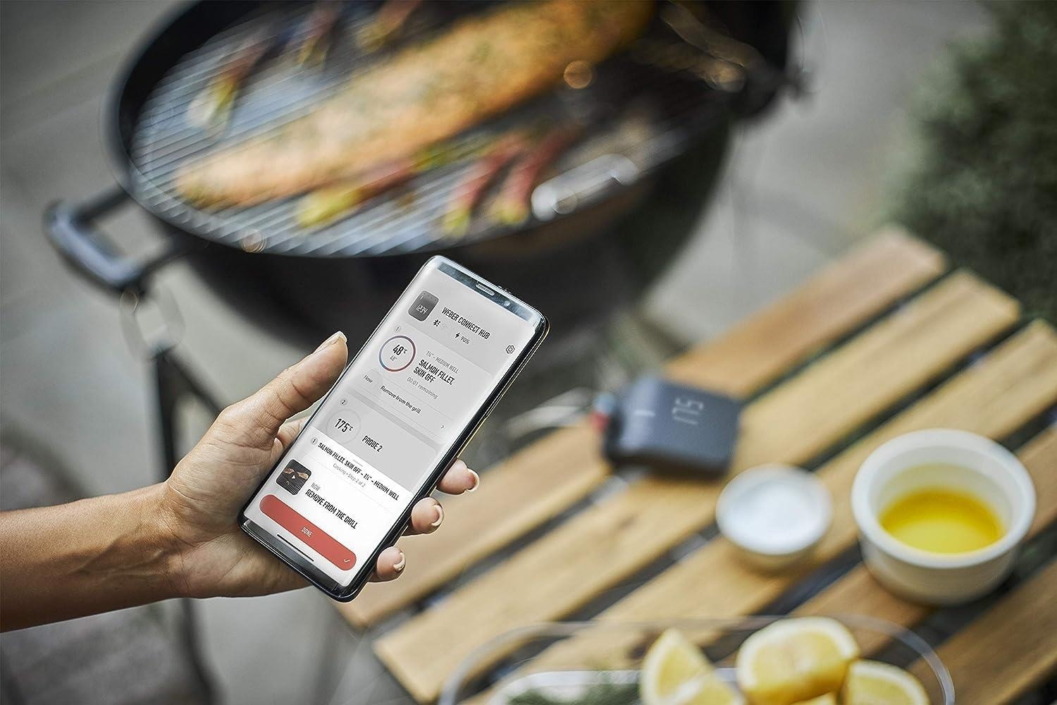 WEBER 3202 Connect Akıllı Izgara Hub Dijital Barbekü Asistanı