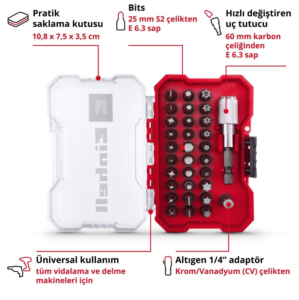 Xs-Case 32 Parça Uç Seti - 49118693
