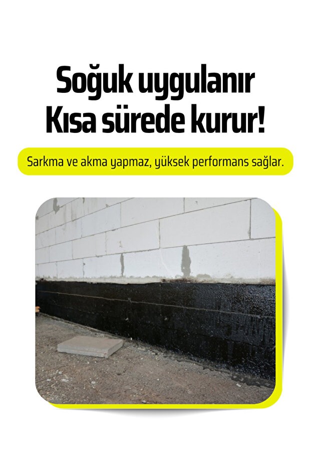 Solvent Bazlı Bitüm Esaslı Su Yalıtım Malzemesi – PROBITUFIX 190 – 18 kg