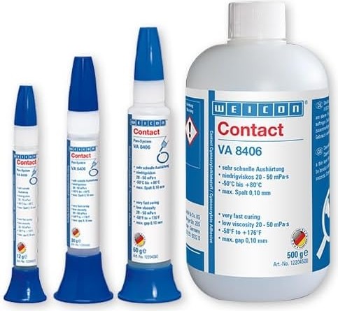 Contact Va 8406 | 500 G | Siyanoakrilat Yapıştırıcı | Plastik Yapıştırıcı