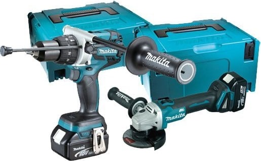 MAKİTA Dlx2155Tj1 Taşlama Ve Vidalama Set 18V 5.0Ah