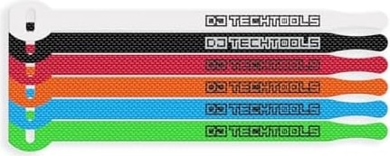 Menashop Techtools Chroma Ties (20 Pack) | 20 Adet Renkli Kablo Cırt Cırtı