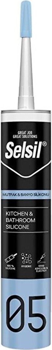 Duşakabin Mutfak Banyo Silikonu Beyaz 280ML