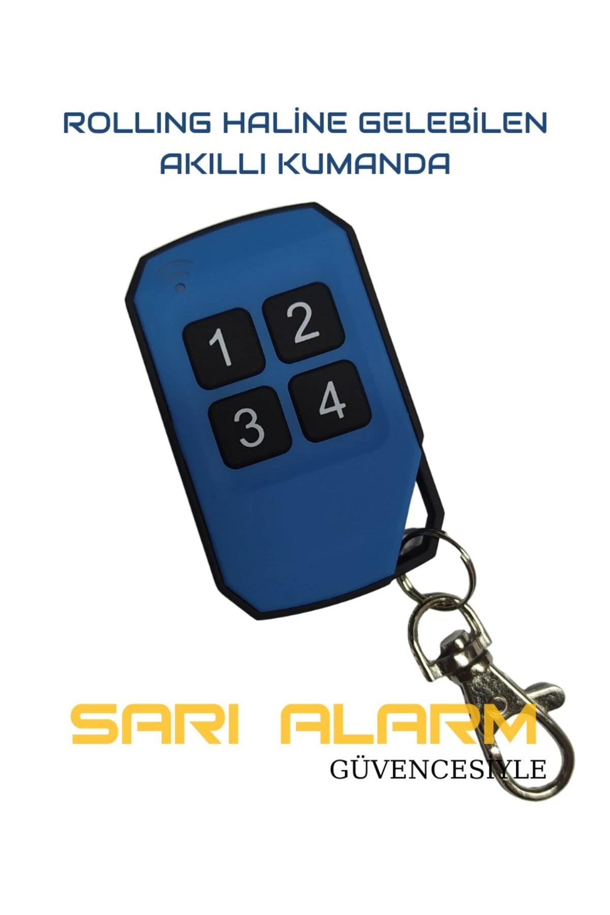 Rolling ( Nice - Bft - Hiland - Elero Vb ) Olabilen Akıllı Kumanda - Soft Gövde -