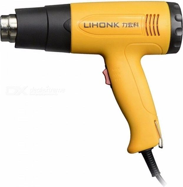 220V Isı Tabancası 1800W Endüstriyel Elektrikli Değişken Sıcaklık Gelişmiş Elektrikli Sıcak Hava Tabancası Güç Aracı (Yurt Dışından)