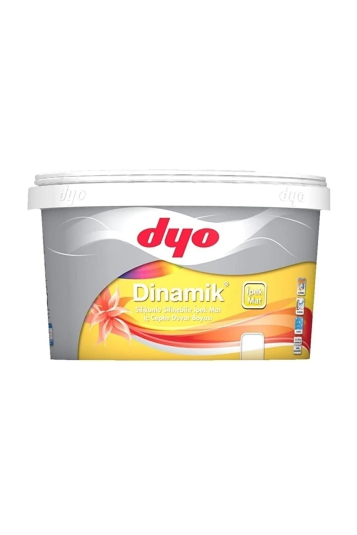 Dyo Dinamik Silikonlu Ipek Mat Iç Cephe 2,5l