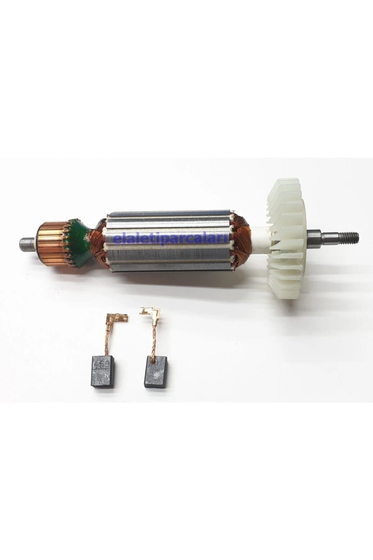 0 - 250 Watt Makita Tipi Ga 4530 Endüvi Rotor Kollektör Ve Kömürü 2 Yıl