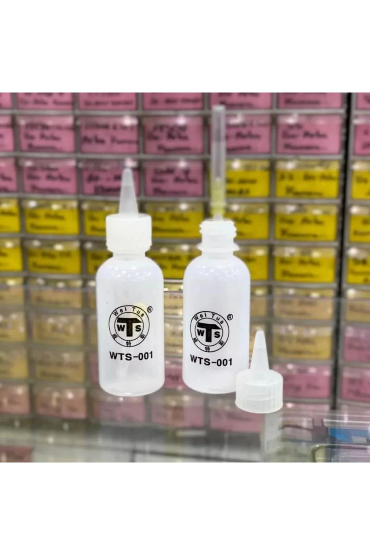 50cc Şırıngalı İğne Uçlu Sıvı Saklama Şişesi Yağdanlık