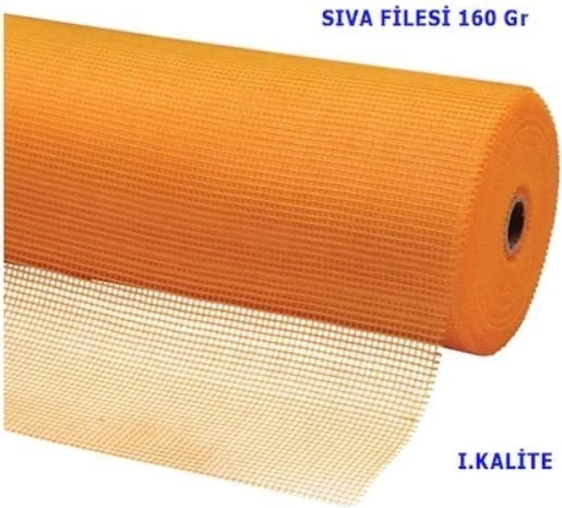 Sıva Filesi Turuncu 160 gr 50 Metre(Clz)