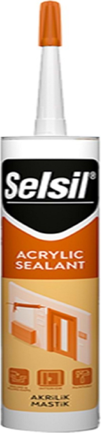 Akrilik Mastik 500 gr Siyah