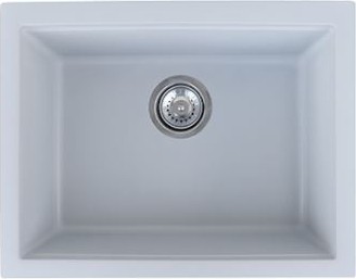 Vinox Beyaz Tezgah Altı Granit Eviye 43X55 VX011